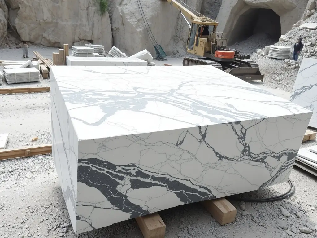 Umfangreiche Steinauswahl